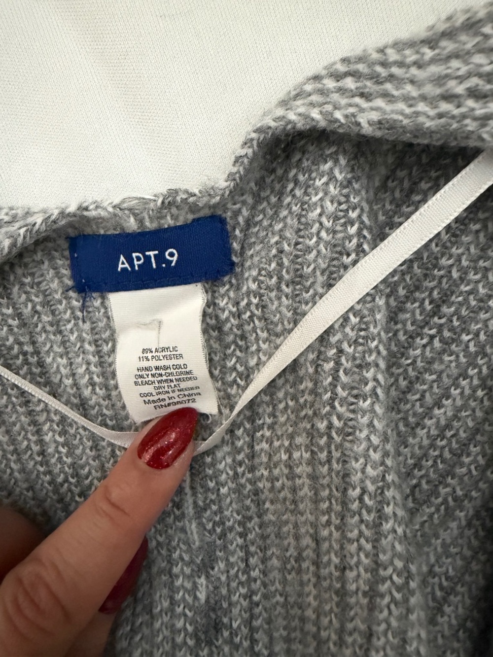 APT 9 grey shall